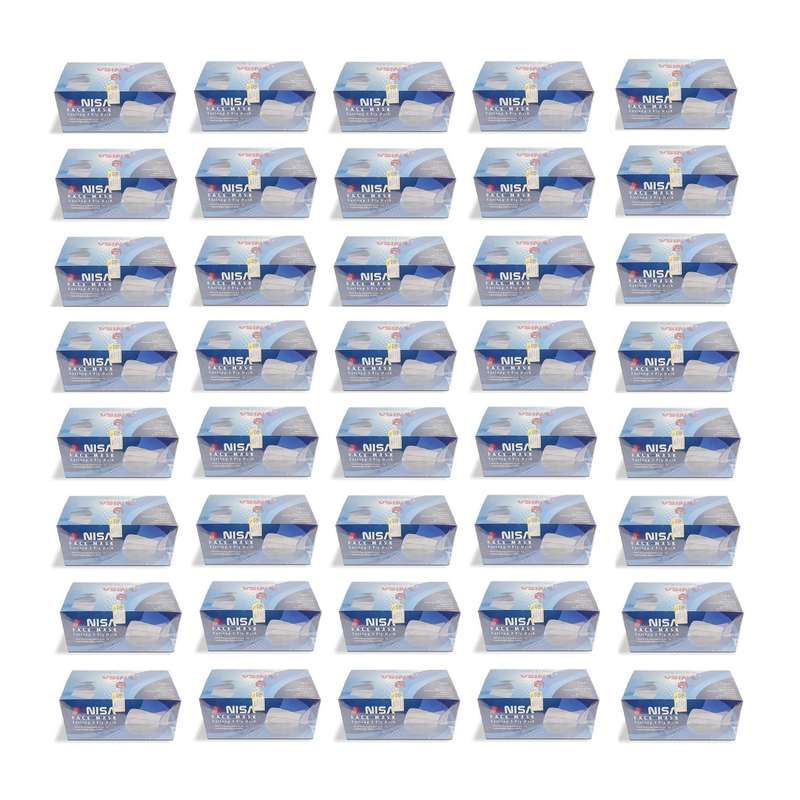 ماسک تنفسی آنیسا مدل سه لایه پزشکی مجموعه 2000 عددی