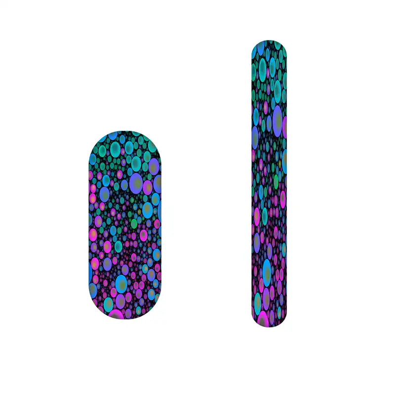 سوهان ناخن مدل  دایره رنگی کد 802 بسته 2 عددی