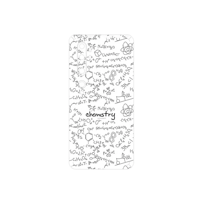 برچسب پوششی ماهوت مدل Chemistry Science مناسب برای گوشی موبایل شیائومی Mi Note 10