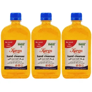 ژل پاک کننده دست کارن مدل GAZ5 حجم 550 میلی لیتر بسته 3 عددی