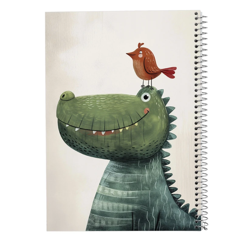 دفتر مشق 50 برگ مدوپد مدل موجودات فانتزی کد DF16894