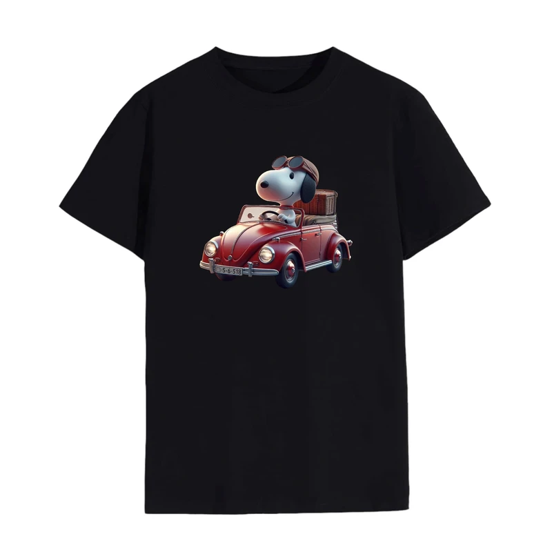 تی شرت لانگ آستین کوتاه زنانه مدل اسنوپی کد 36