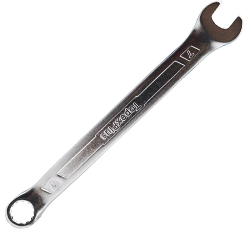 آچار یکسر تخت و یکسر رینگی تاپکس  پلاس مدل SMT-TOPEX PLUS-7MM سایز 7 میلی متر