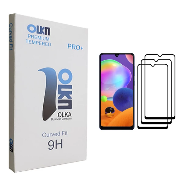 محافظ صفحه نمایش الکا مدل +PRO مناسب برای گوشی موبایل سامسونگ Galaxy A31 بسته سه عددی