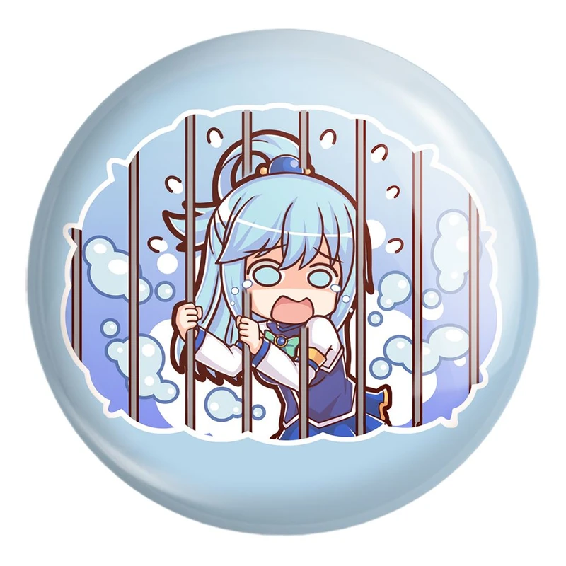 پیکسل خندالو طرح آکوا انیمه کونوسوبا Konosuba کد 27163 مدل بزرگ