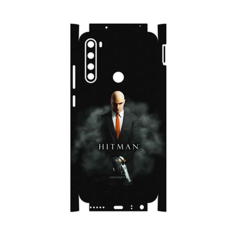 برچسب پوششی ماهوت مدل Hitman-Game-FullSkin مناسب برای گوشی موبایل شیائومی Redmi Note 8 2021