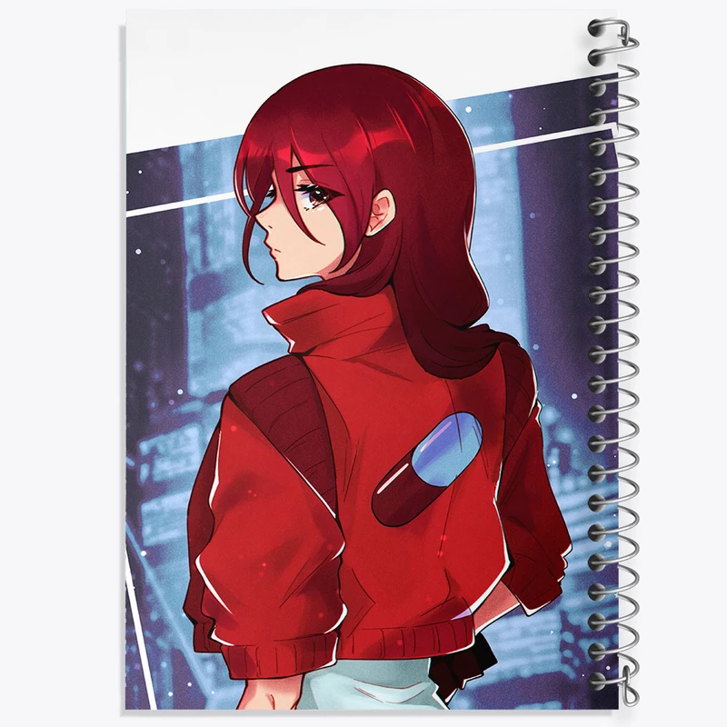 دفتر ژورنال نویسی 50 برگ خندالو مدل نقطه ای طرح میتسورو انیمه آکیرا کد 33346