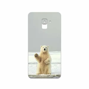 MAHOOT Polar bear Cover Sticker for Samsung Galaxy A8 Plus 2018