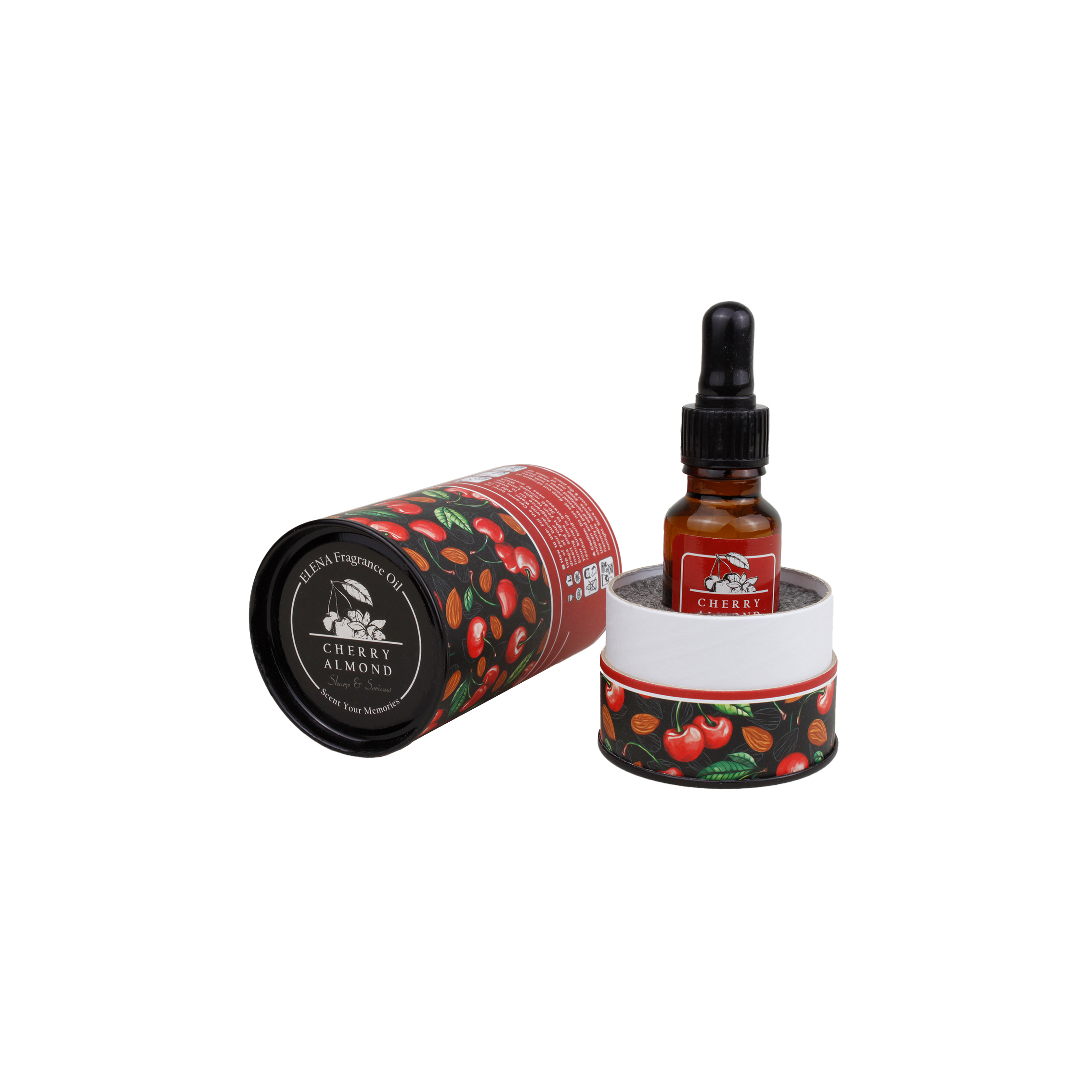 اسانس خوشبوکننده هوا شمع النا مدل بادام آلبالو حجم 18 میلی لیتر