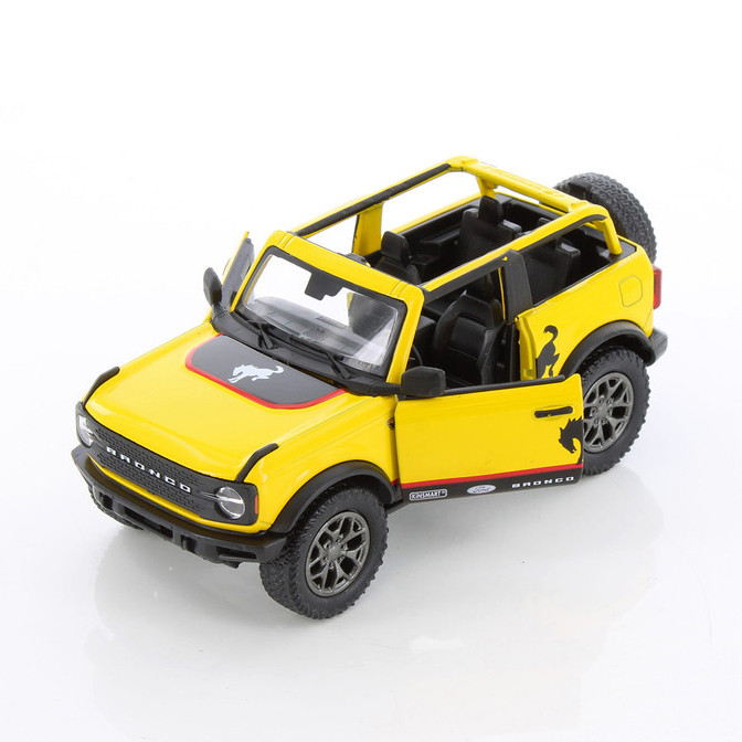 ماشین بازی کینزمارت مدل فورد برونکو اسپرت 2022 Ford Bronco 2022 w/printing (Open Top)