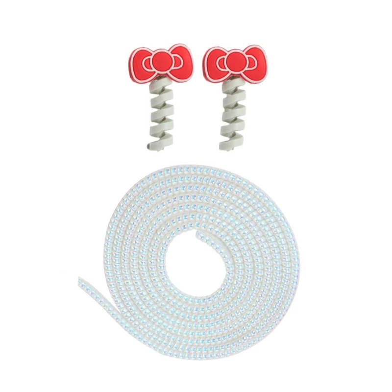 محافظ کابل شارژ و هندزفری مدل Papion55 بسته سه عددی 