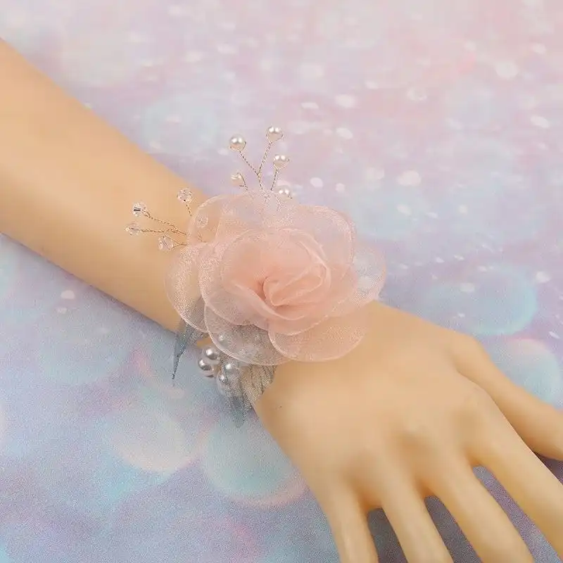 دستبند زنانه مدل مجلسی مرواریدی