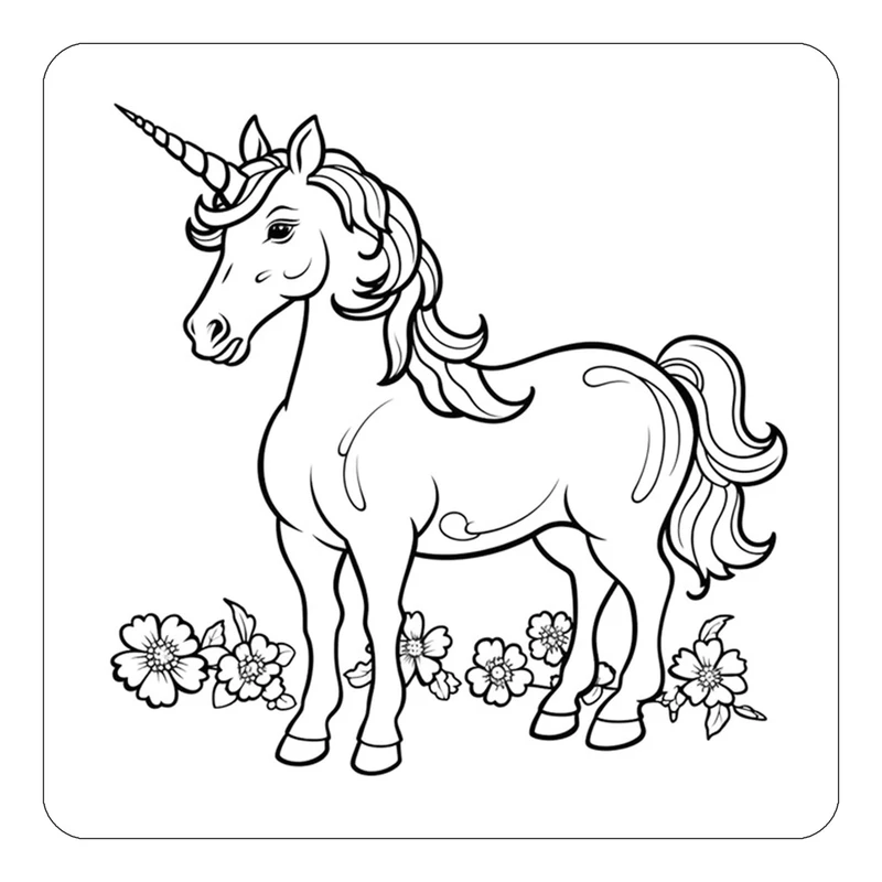 مگنت کاکتی طرح اسب تک شاخ و یونیکورن مدل mp30277