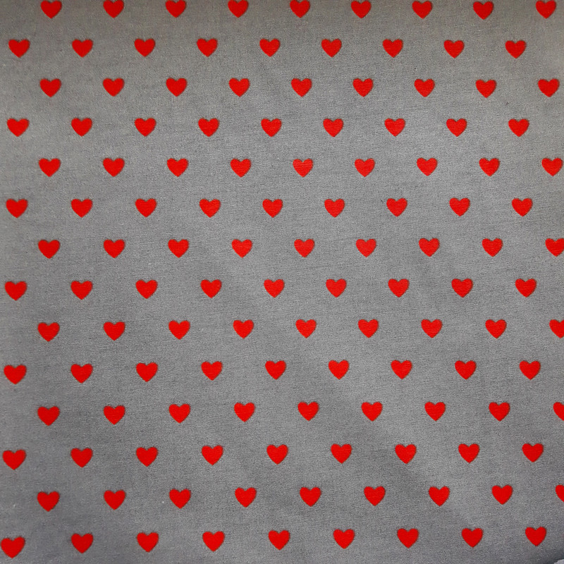 پارچه ملحفه مدل قلبی کد F49