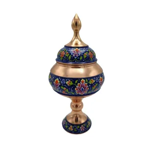 شکلات خوری مسی مدل پایه دار پرداز