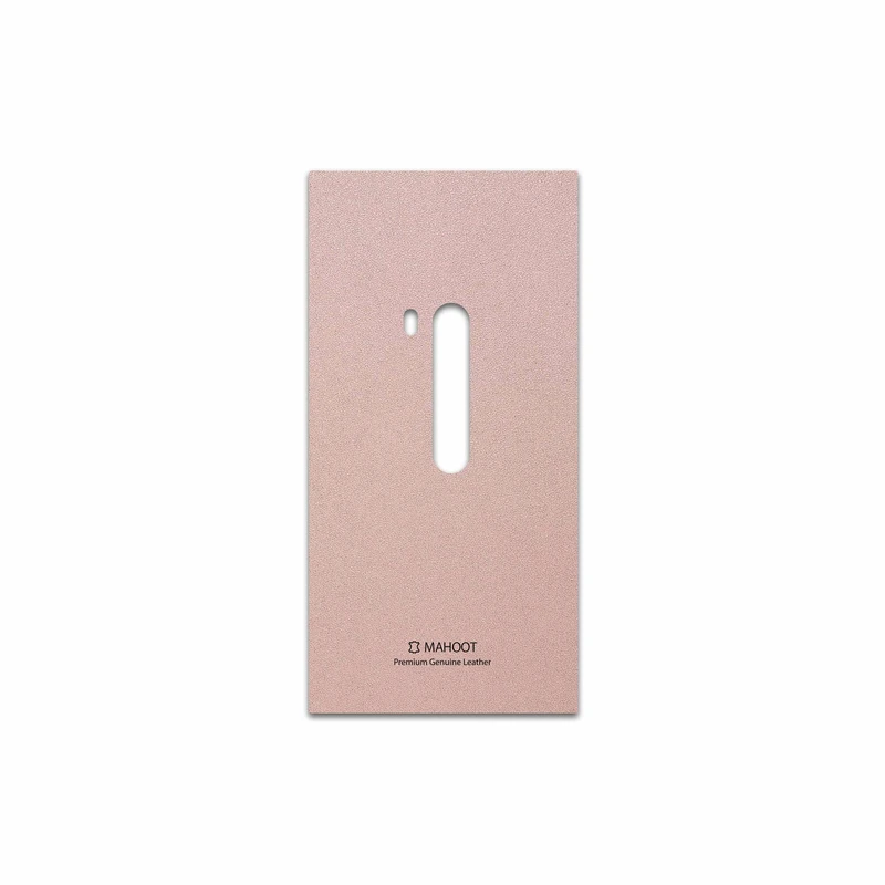 برچسب پوششی ماهوت مدل Rose Gold Leather مناسب برای گوشی موبایل نوکیا Lumia 920