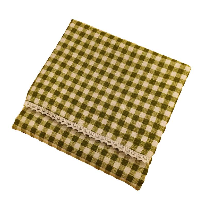 رومیزی پانیذ پود مدل چهارخانه مستطیل سایز 220x140 سانتی‌متر