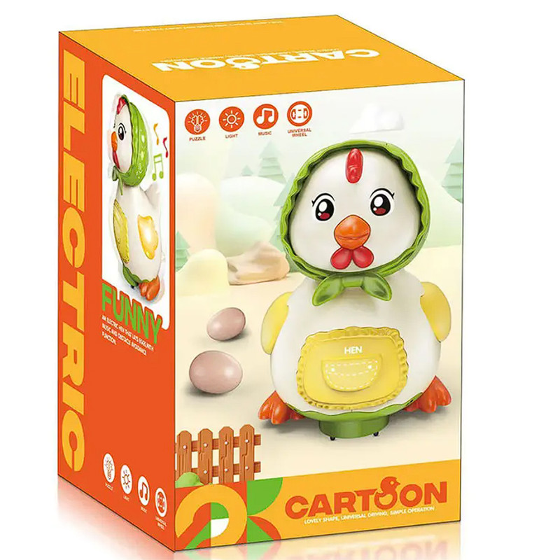 اسباب بازی مدل مرغ تخم گذار کد M06-B مجموعه 4 عددی