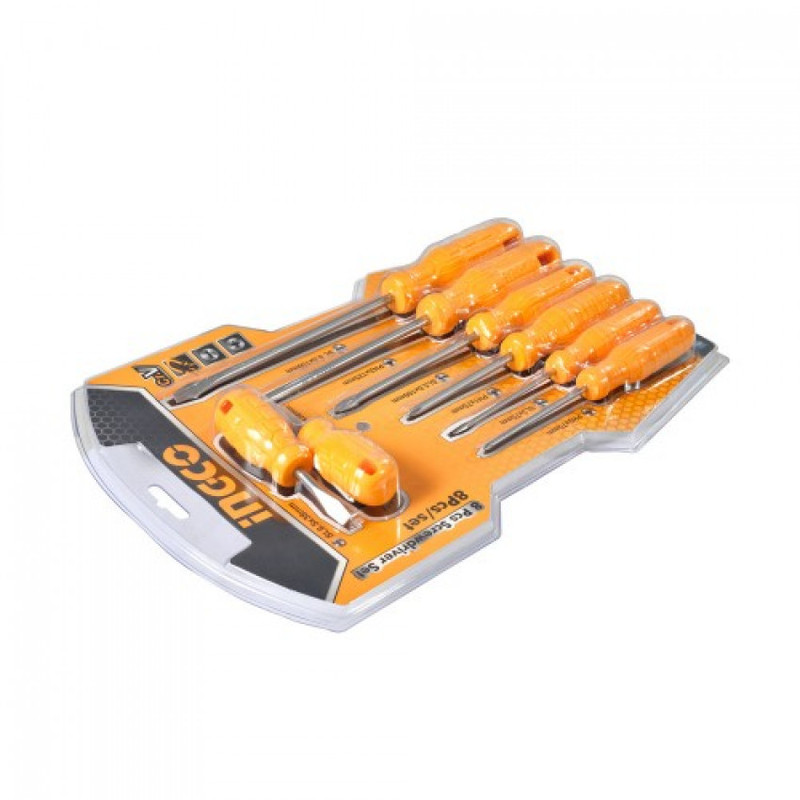 پیچ گوشتی اینکو مدل HKSD0858 مجموعه 8 عددی پیچ گوشتی اینکو مدل HKSD0858 مجموعه 8 عددی