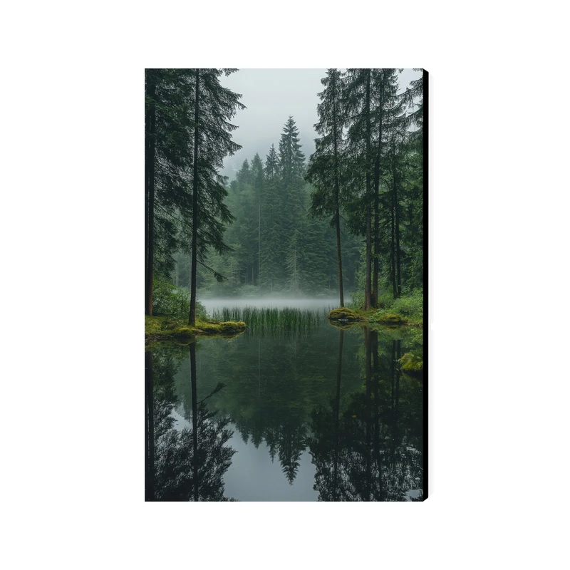 تابلو شاسی عرش مدل فانتزی منظره دریاچه کد As4739