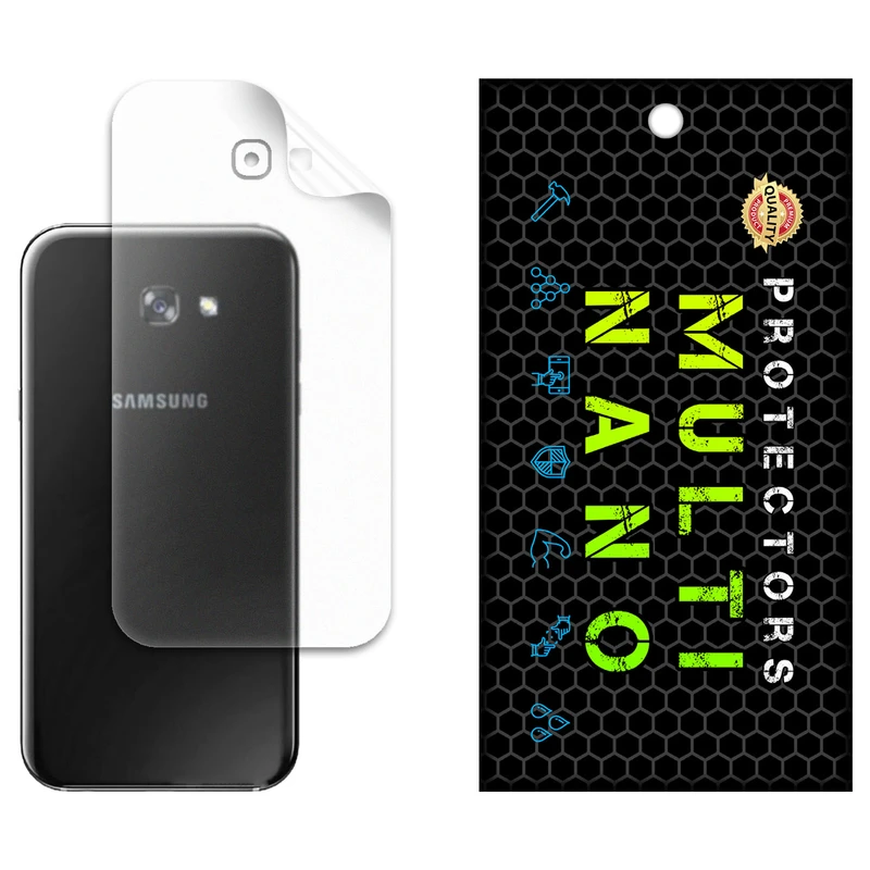 محافظ پشت مات نانو هیدروژل مولتی نانو مدل X-F1B مناسب برای گوشی موبایل سامسونگ Galaxy A7 2017