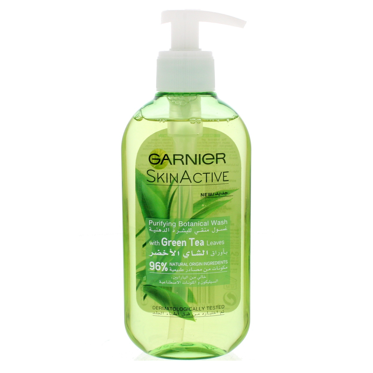 ژل شستشو صورت گارنیه مدل Botanical Wash حجم 200 میلی لیتر