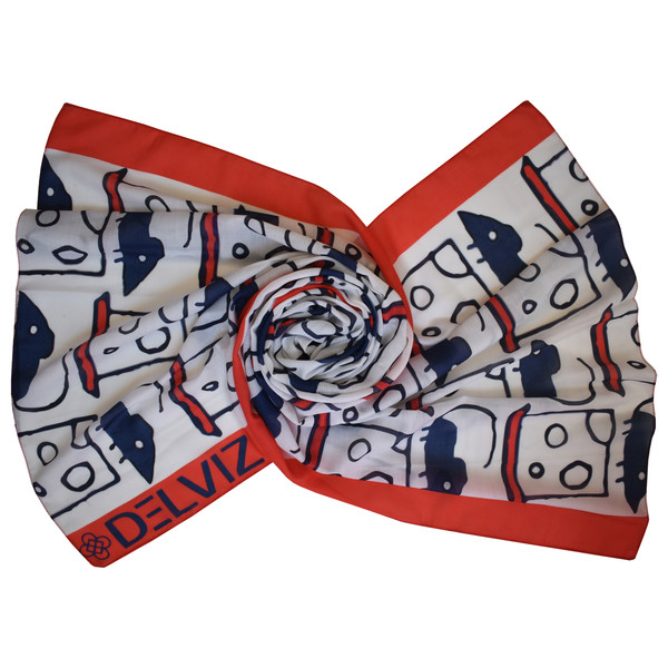 شال زنانه دلویز کد 029