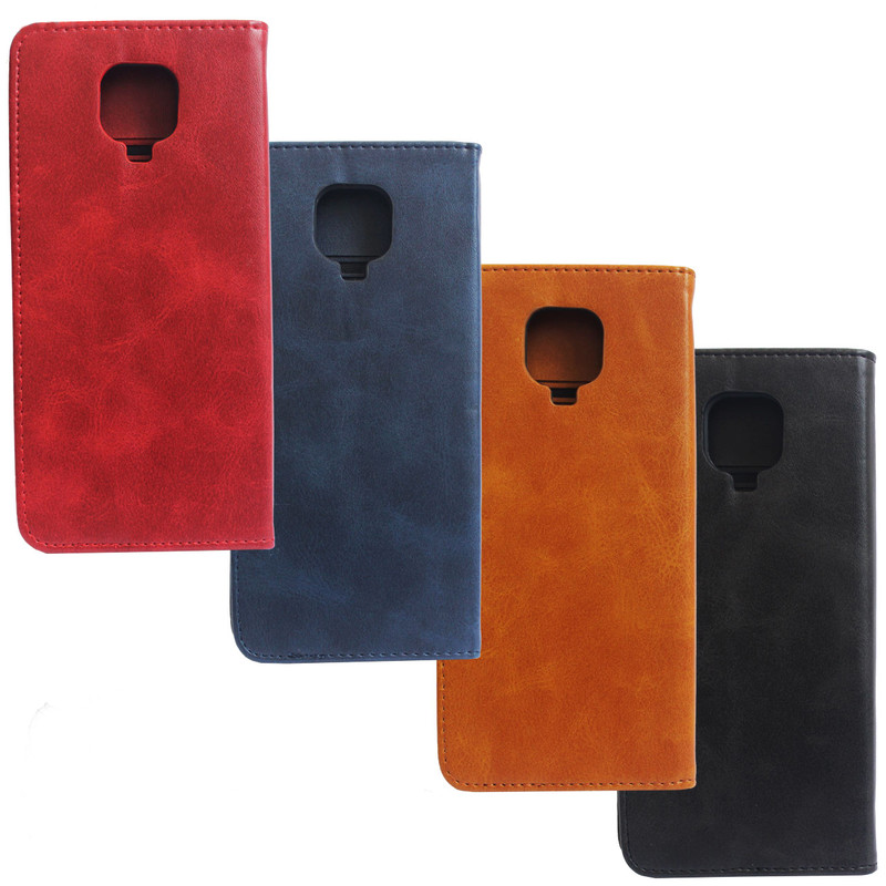 کیف کلاسوری مسترکینگ طرح چرمی کد 6329 مناسب برای گوشی موبایل شیائومی Redmi Note 9S / Note 9 pro