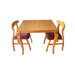 میز و صندلی ناهارخوری دو نفره گالری چوب آشنایی مدل Khod-Kh-Mehr2