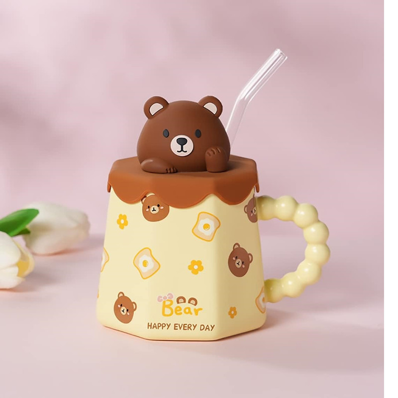 ماگ مدل BEAR درب سیلیکونی کد 1369n1075c ماگ مدل BEAR درب سیلیکونی کد 1369n1075c
