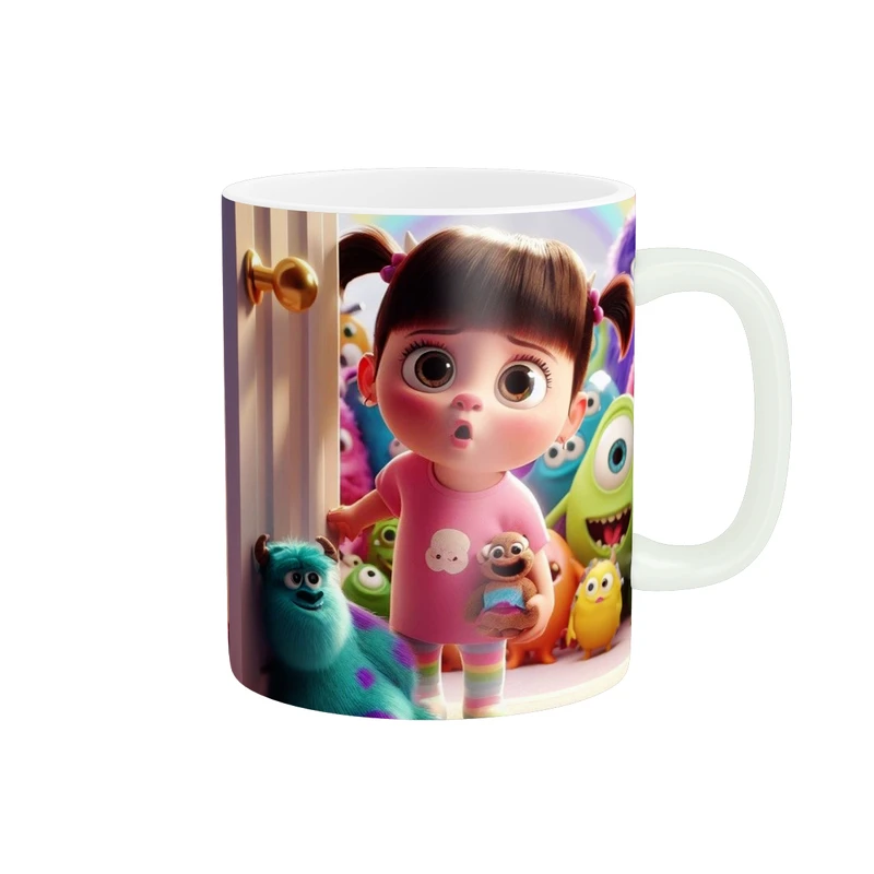 ماگ پاد آفرین طرح دخترک کد 4556