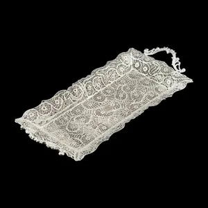 سینی ملیله کاری مدل لب تاجی کد 01