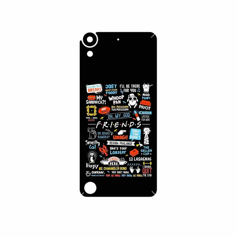 برچسب پوششی ماهوت مدل Friends 2 مناسب برای گوشی موبایل اچ تی سی Desire 630