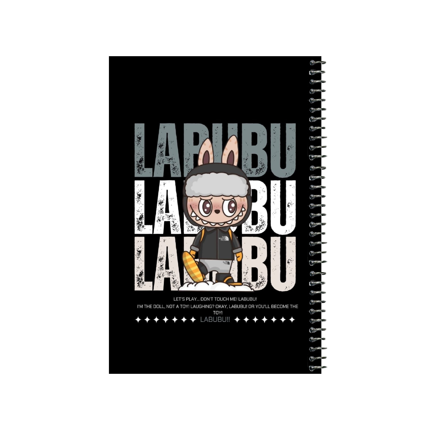دفتر نقاشی 80 برگ سیمی مدل لبوبو کد v19