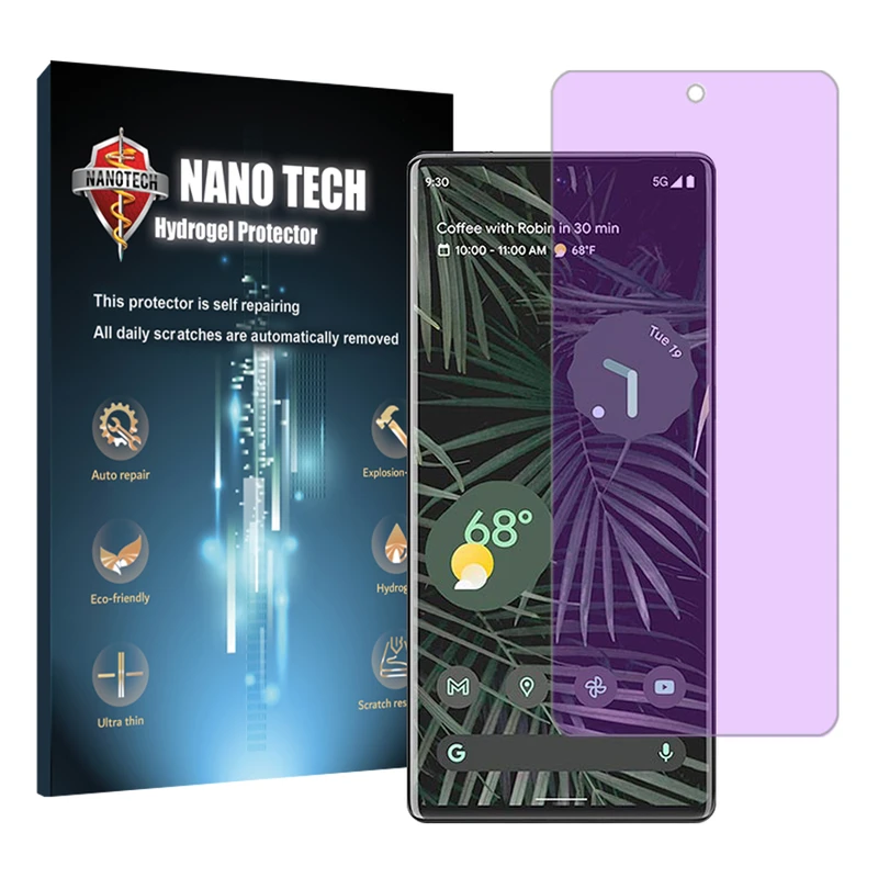 محافظ صفحه نمایش ضد اشعه بنفش نانو تک مدل Tough مناسب برای گوشی موبایل گوگل Pixel 6 Pro