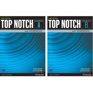 نقد و بررسی کتاب Top Notch Fundamentals Third Edition اثر Joan Saslow and Allen Ascher انتشارات Pearson دو جلدی توسط خریداران