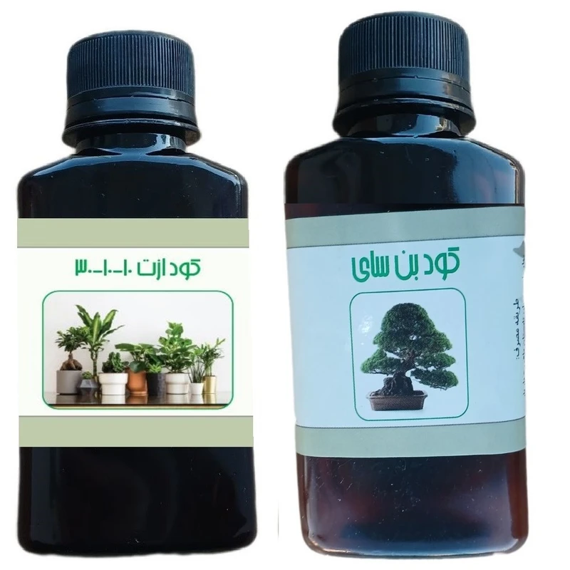 کود مایع ازت 10-10-30 و بن سای مدل life - D حجم 110 میلی لیتر بسته 2 عددی