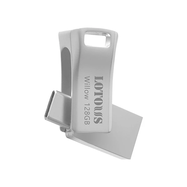 فلش مموری لوتوس مدل Willow ظرفیت 128گیگابایت بارابط Usb3.2