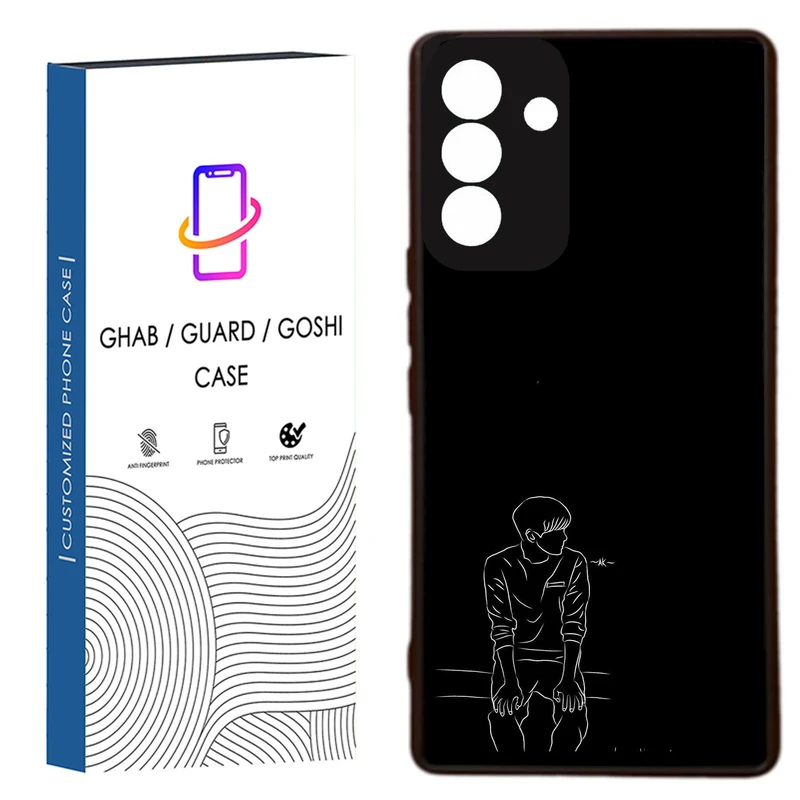 کاور قاب گارد گوشی طرح پسرانه کد 69 -Rock مناسب برای گوشی موبایل سامسونگ  Galaxy A55