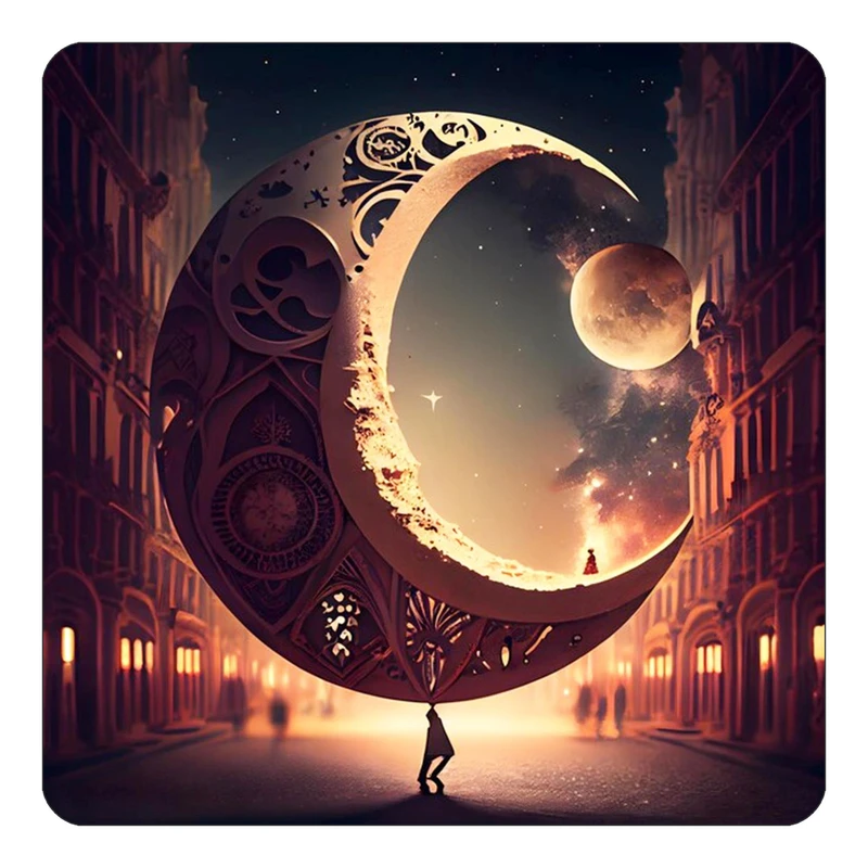 مگنت کاکتی طرح ماه و ستاره مدل mp53063