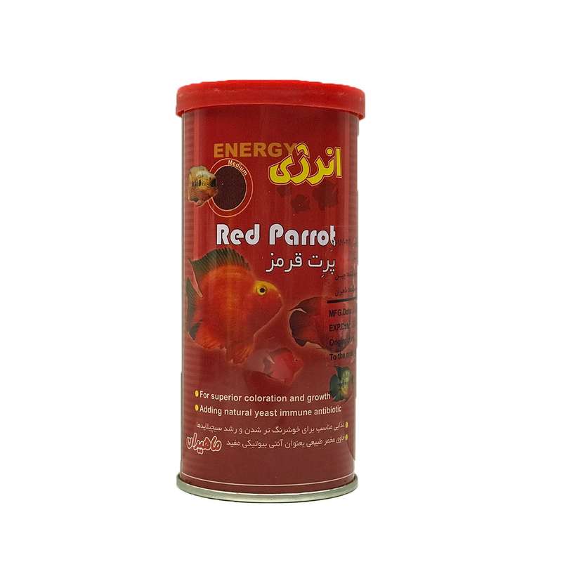 غذای خشک ماهی انرژی مدل رد پرت 85 گرمی