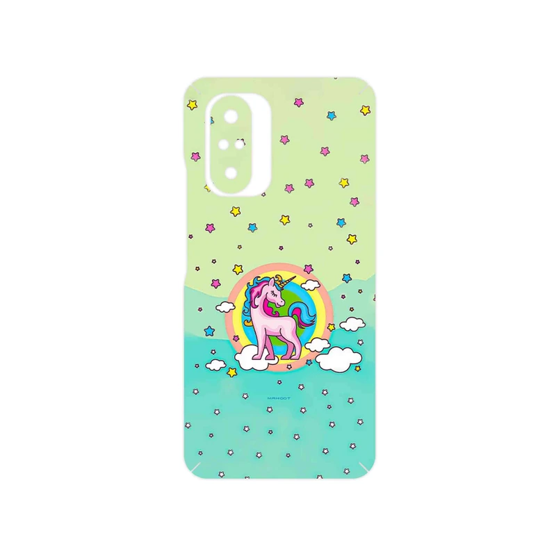 برچسب پوششی ماهوت مدل Rainbow unicorn adventure مناسب برای گوشی موبایل شیائومی Poco F3 5G