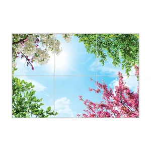 تایل آسمان مجازی بنی دکو مدل UV91 سایز 60x60 مجموعه 6 عددی