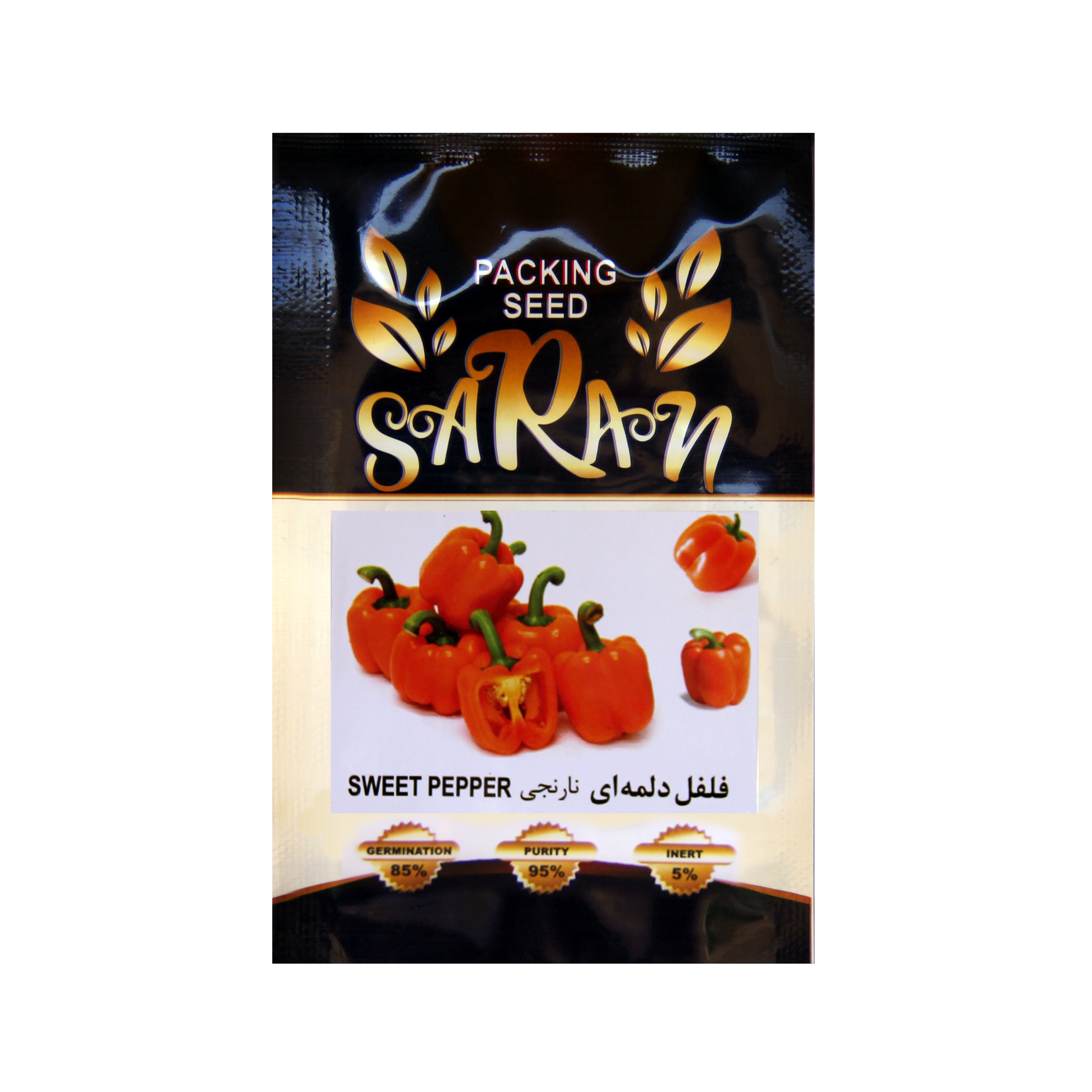 بذر فلفل دلمه ای  نارنجی ساران مدل AMR-051