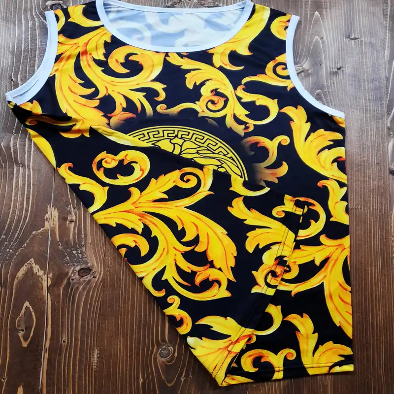 تاپ ورزشی مردانه مدل خورشیدی کد VR6