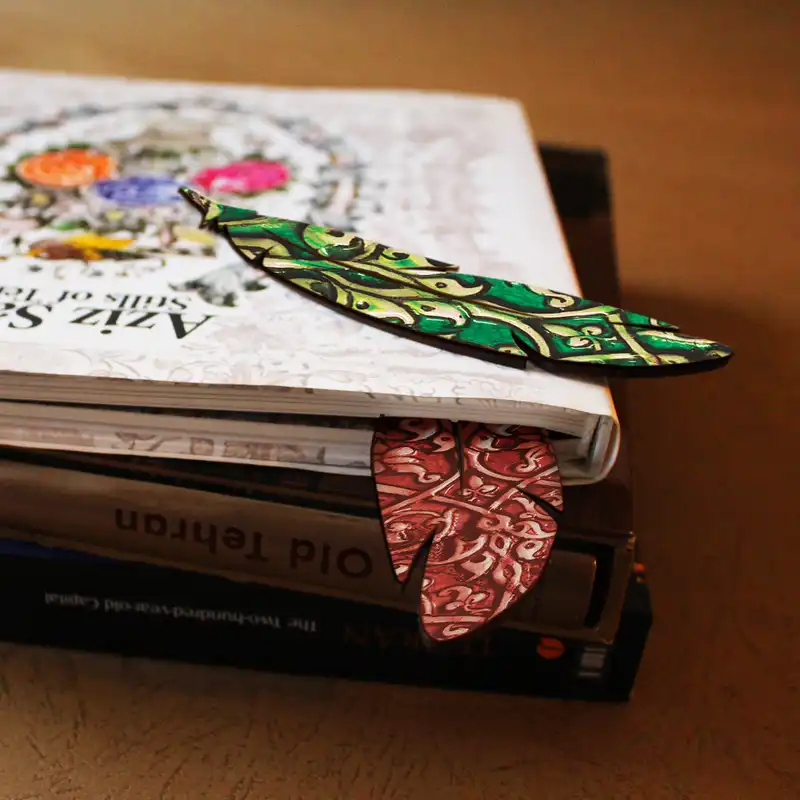 نشانگر کتاب لوکسینو مدل book_24 مجموعه 2 عددی