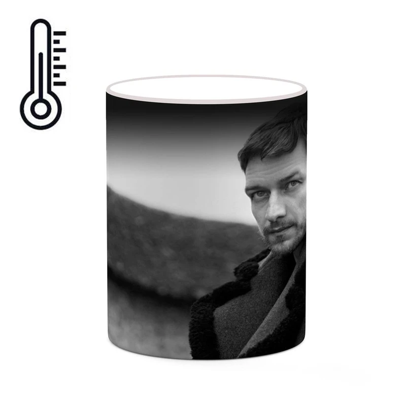 ماگ حرارتی کاکتی طرح James McAvoy مدل mgh26157