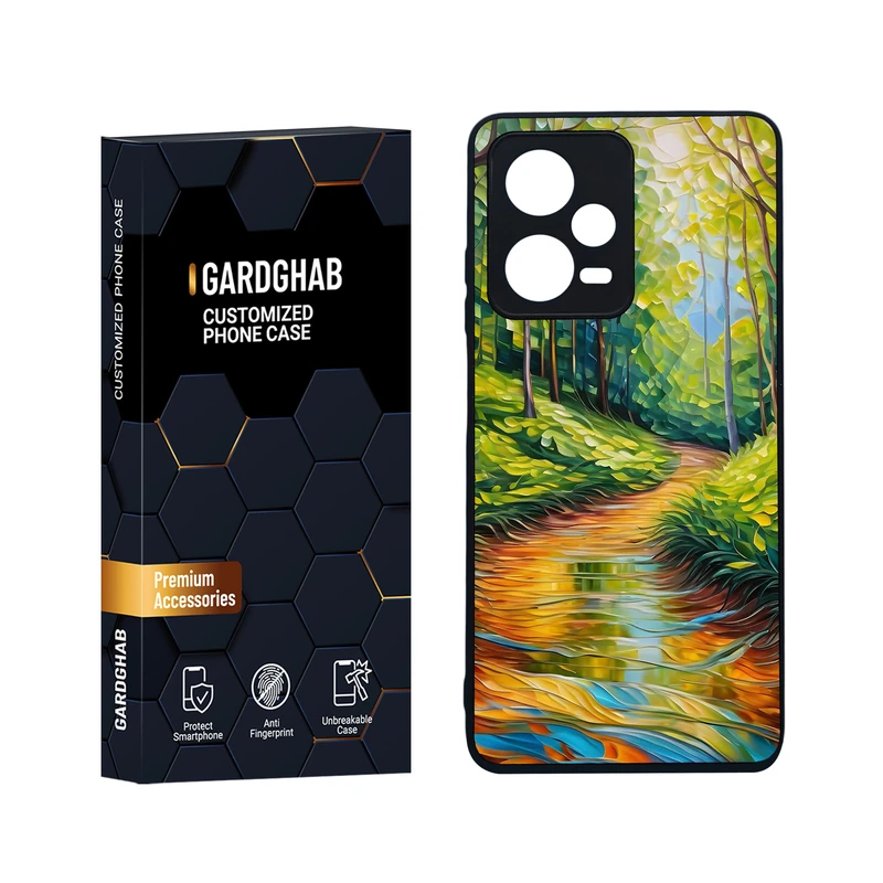 کاور گارد قاب مدل هنری مناسب برای گوشی موبایل شیائومی Redmi Note 12 Pro 5G