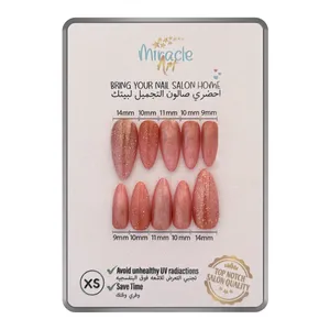 ناخن مصنوعی میراکل آرت کد 016XS بسته 10 عددی