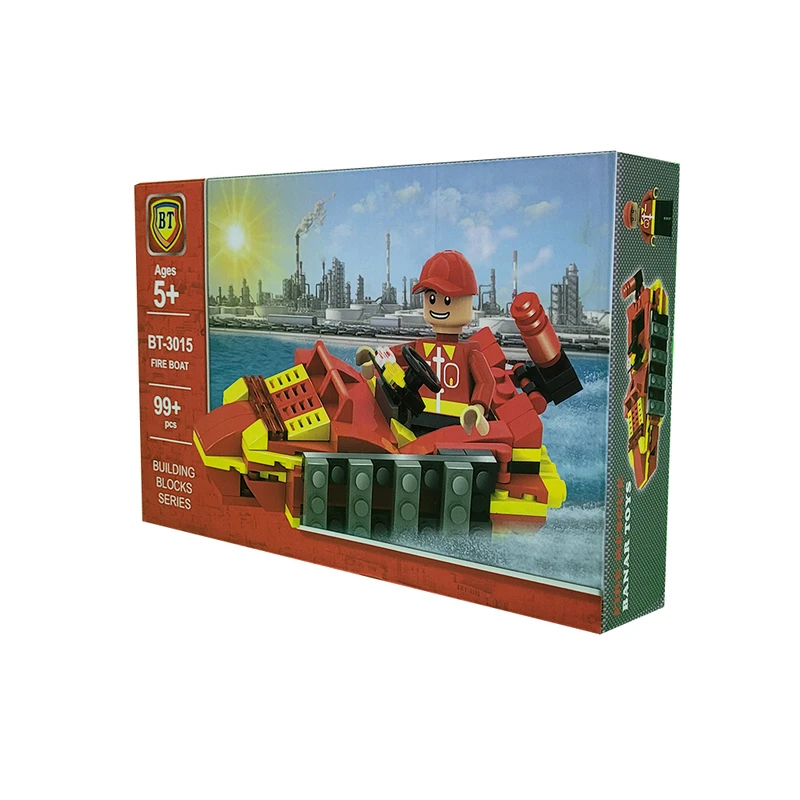 ساختنی بی تی مدل قایق آتش نشانی